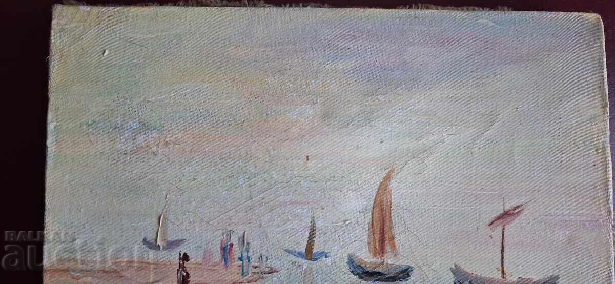 Licitație Tablou vechi, semnat!