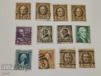 timbre poștale SUA-0,01 cenți