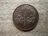 Σιγκαπούρη - 1 σεντ (1993)