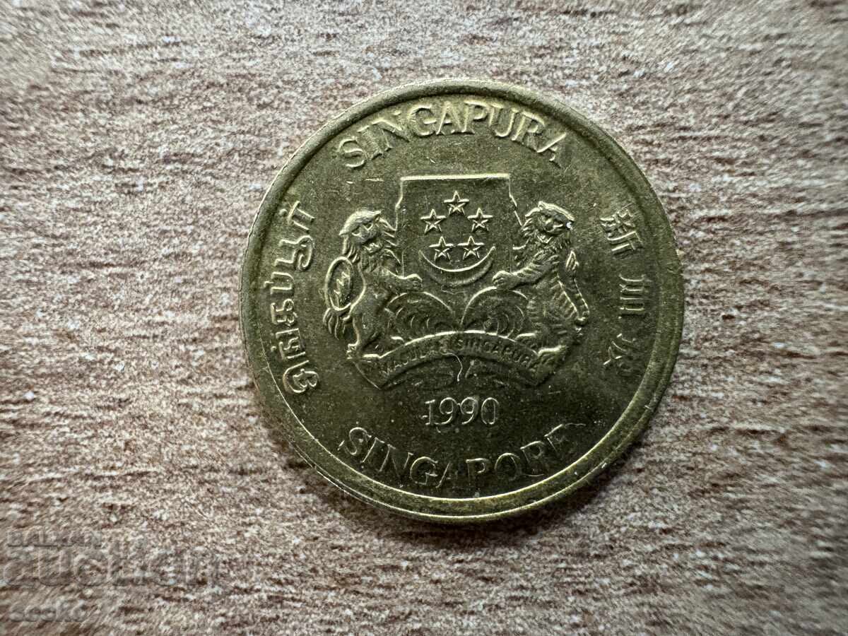 Singapore - 5 cenți (1990) cu preț € 0.12 | 0.23 BGN Singapore - 5 cenți (1990) cu preț € 0.12 | 0.23 BGN