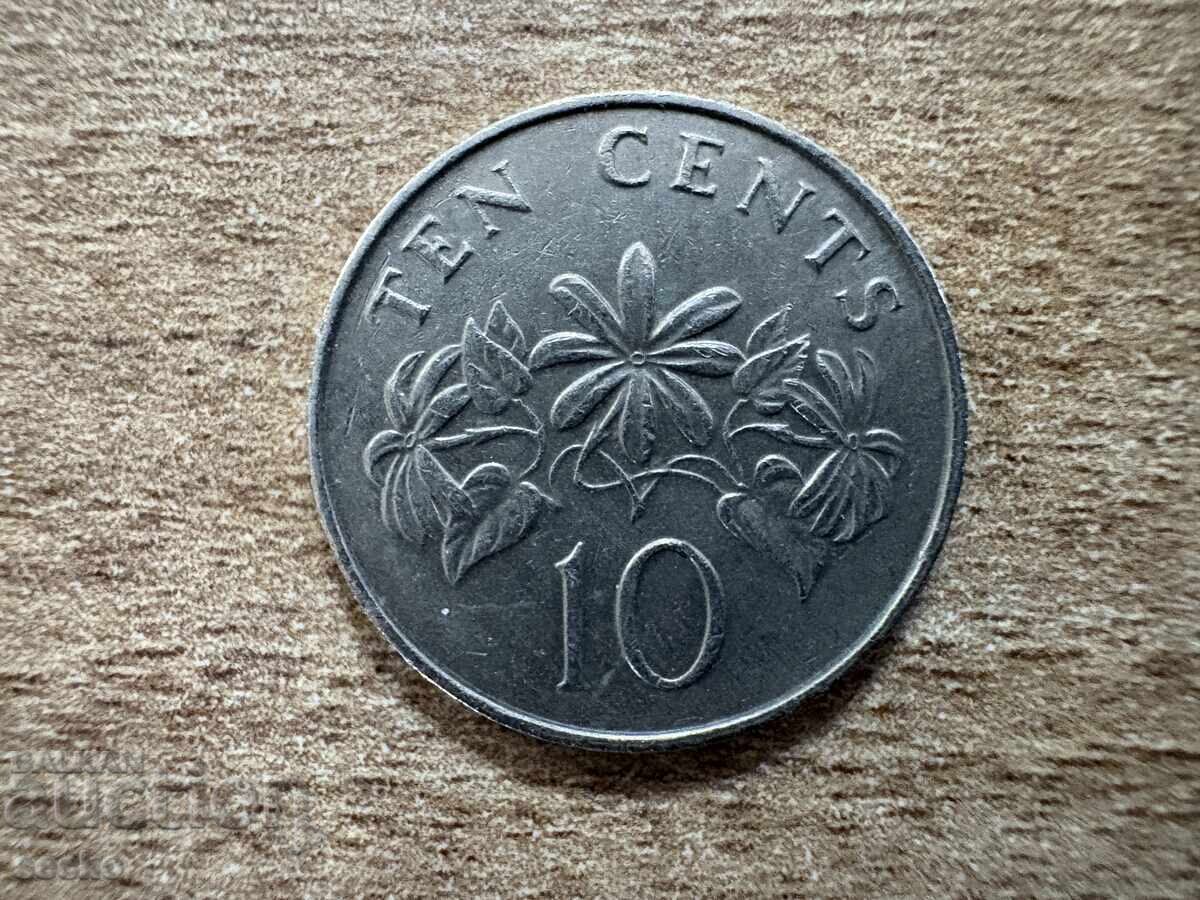 Singapore - 10 cenți (1987)