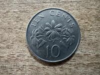 Singapore - 10 cenți (1987)