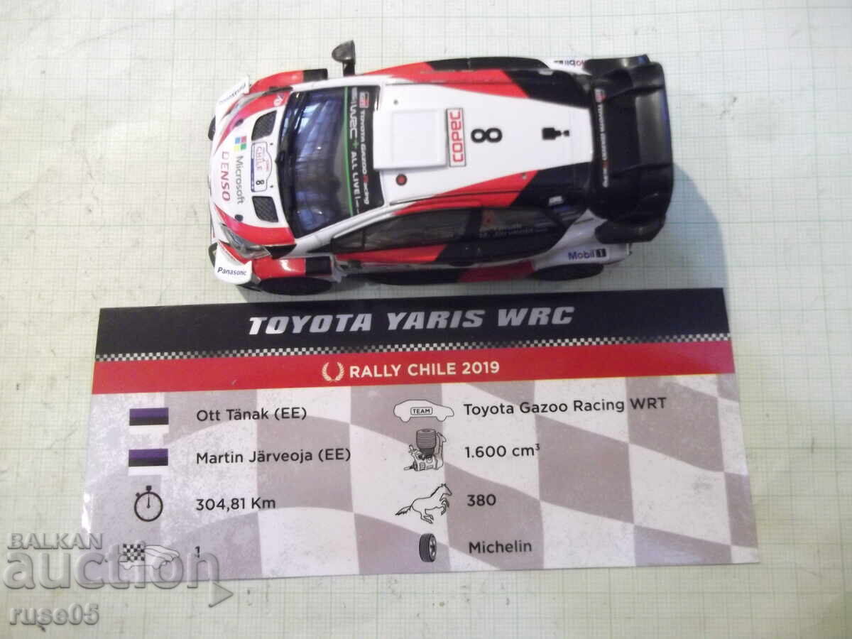 Кола "TOYOTA YARIS WRG" с цена € 5.10 | 9.97 лв.
