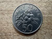 Сингапур - 50 цента (1990)
