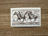 Austria - Cai - 100 g. cursă de cai Freudenau (1968) MNH