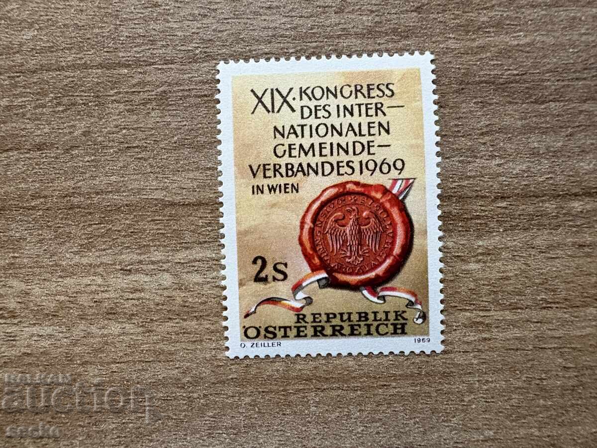 Austria - 19-a a Asociației Internaționale de ...(1969) MNH