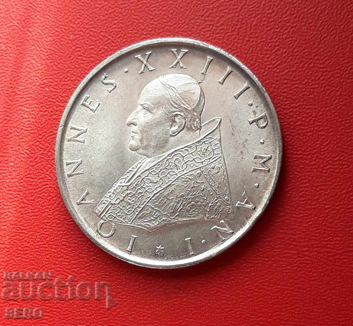 Βατικανό - 500 λιρών 1959 - ασημένιο - εξαιρετικά σπάνιο - τιράζ 30 χιλ. τεμ με τιμή € 39.00 | 76.28 BGN Βατικανό - 500 λιρών 1959 - ασημένιο - εξαιρετικά σπάνιο - τιράζ 30 χιλ. τεμ με τιμή € 39.00 | 76.28 BGN