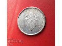 Ватикана-500 лири 1959-сребърна-изкл.рядка-тираж 30 х. бр.