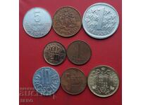 Смесен лот от 8 монети