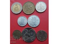 Смесен лот от 8 монети