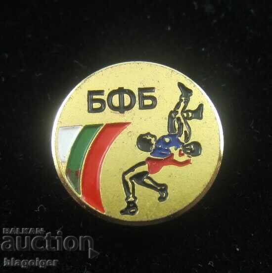 Livrarea Federația Bulgară de Lupte - Insignă Oficială - Bertoni Livrarea Federația Bulgară de Lupte - Insignă Oficială - Bertoni