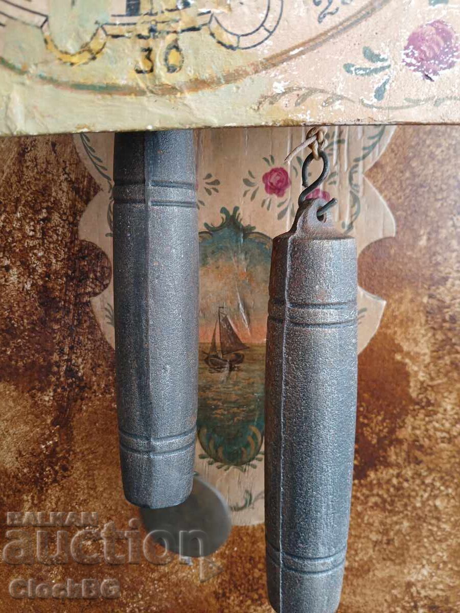 Licitație Ceas de perete antic 1870 Licitație Ceas de perete antic 1870