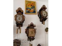 3 Chair wall clocks Frisian