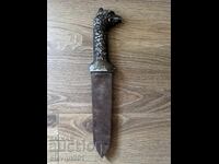 Cuțit vechi cu cap de vultur