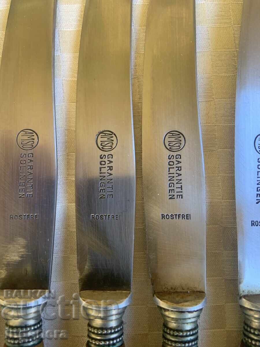 Auction KNIFE FORK BRANDED DINNER SET - SOLINGEN Auction KNIFE FORK BRANDED DINNER SET - SOLINGEN