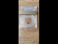 2 стотинки 1912, MS63RB на PCGS , БЗЦ