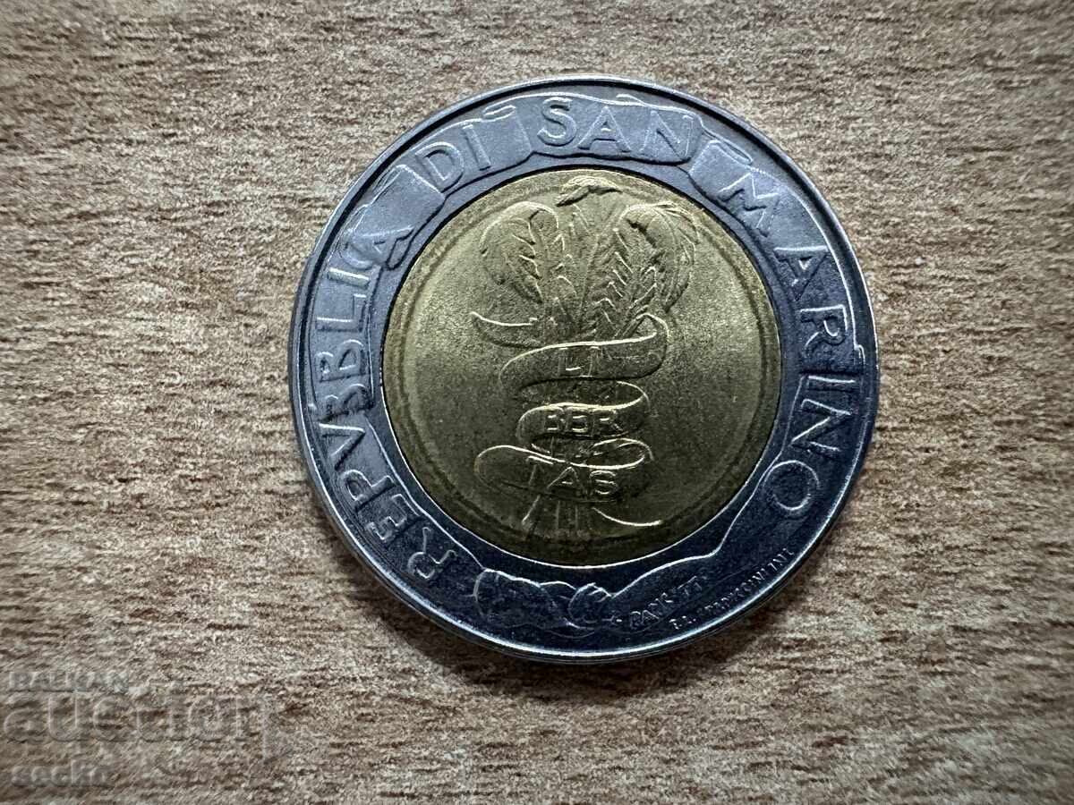 San Marino - 500 Lire (1995) with price € 1.65 | 3.23 BGN