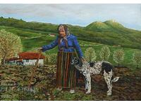 ’’ Напред към миналото ’’ - живопис, маслени бои, платно