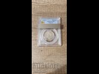 50 лева 1940-A, AU58 на PCGS , БЗЦ