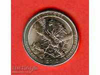 САЩ  USA 25 cent емисия issue 2012 D PUERTO RICO НОВА UNC