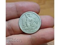 1 крона Чехословакия 1923