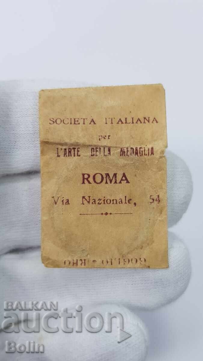 Βασιλικό μετάλλιο για τον Γάμο του τσάρου Βόρις και της τσαρίνας Ιωάννας με τιμή € 120.00 | 234.70 BGN