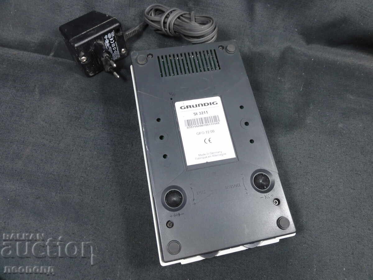 BZTS ΣΤΑΡ ΡΕΤΡΟ ΤΡΑΝΖΙΣΤΟΡ ΚΑΣΕΤΟΦΩΝΟ ΔΙΚΤΟΦΩΝΟ GRUNDIG ST-3211 - 6