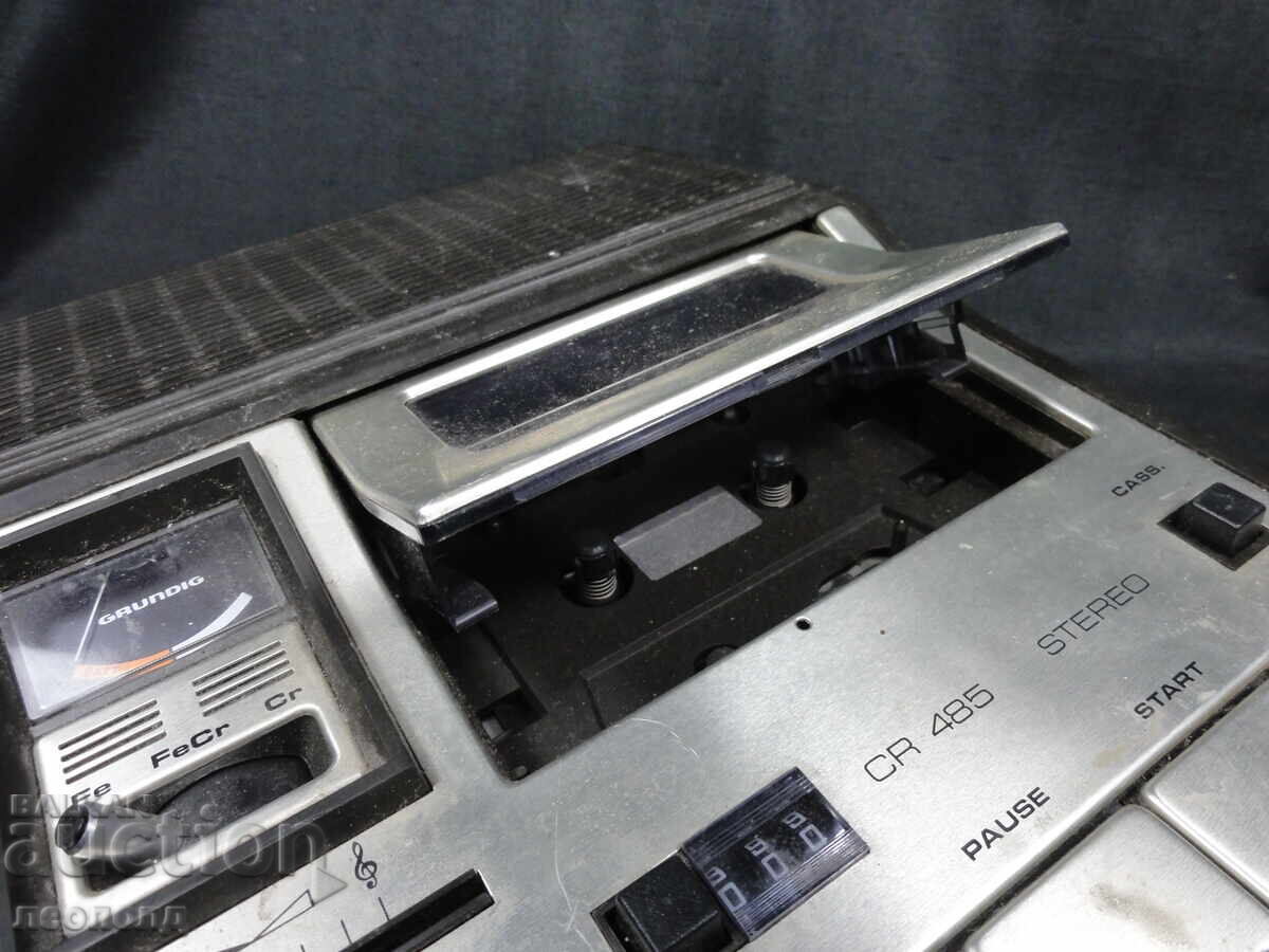 Παράδοση BZTS ΣΤΑΡ ΡΕΤΡΟ ΤΡΑΝΖΙΣΤΟΡ ΚΑΣΕΤΟΦΩΝΟ ΔΙΚΤΑΦΩΝΟ GRUNDIG CR 485a