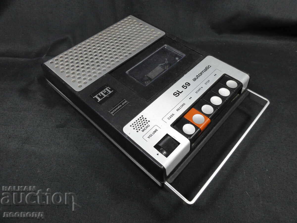 BZC STAR RETRO TRANZISTOR CASETOFON DICTAFON ITT SL 59 cu preț € 11.11 | 21.73 BGN BZC STAR RETRO TRANZISTOR CASETOFON DICTAFON ITT SL 59 cu preț € 11.11 | 21.73 BGN