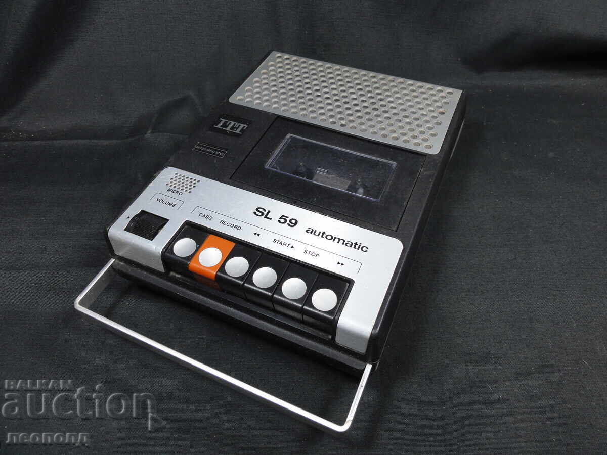 BZC STAR RETRO TRANZISTOR CASETOFON DICTAFON ITT SL 59 BZC STAR RETRO TRANZISTOR CASETOFON DICTAFON ITT SL 59