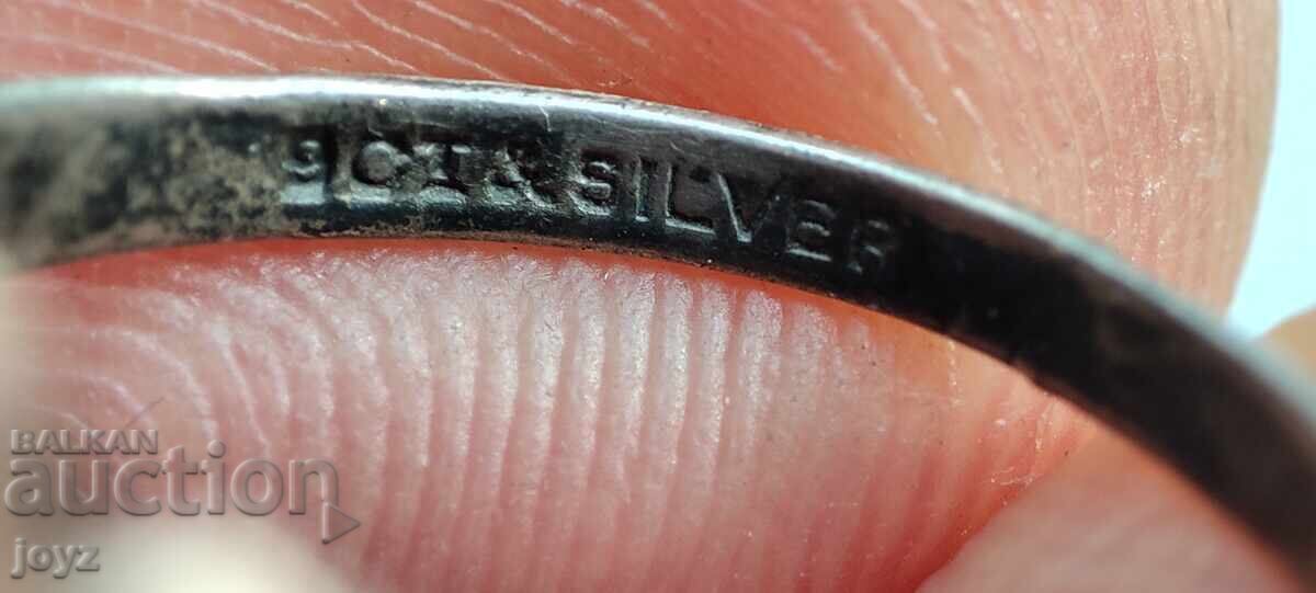 Auction Antique Silver Ring with Niello and Gilding Auction Antique Silver Ring with Niello and Gilding