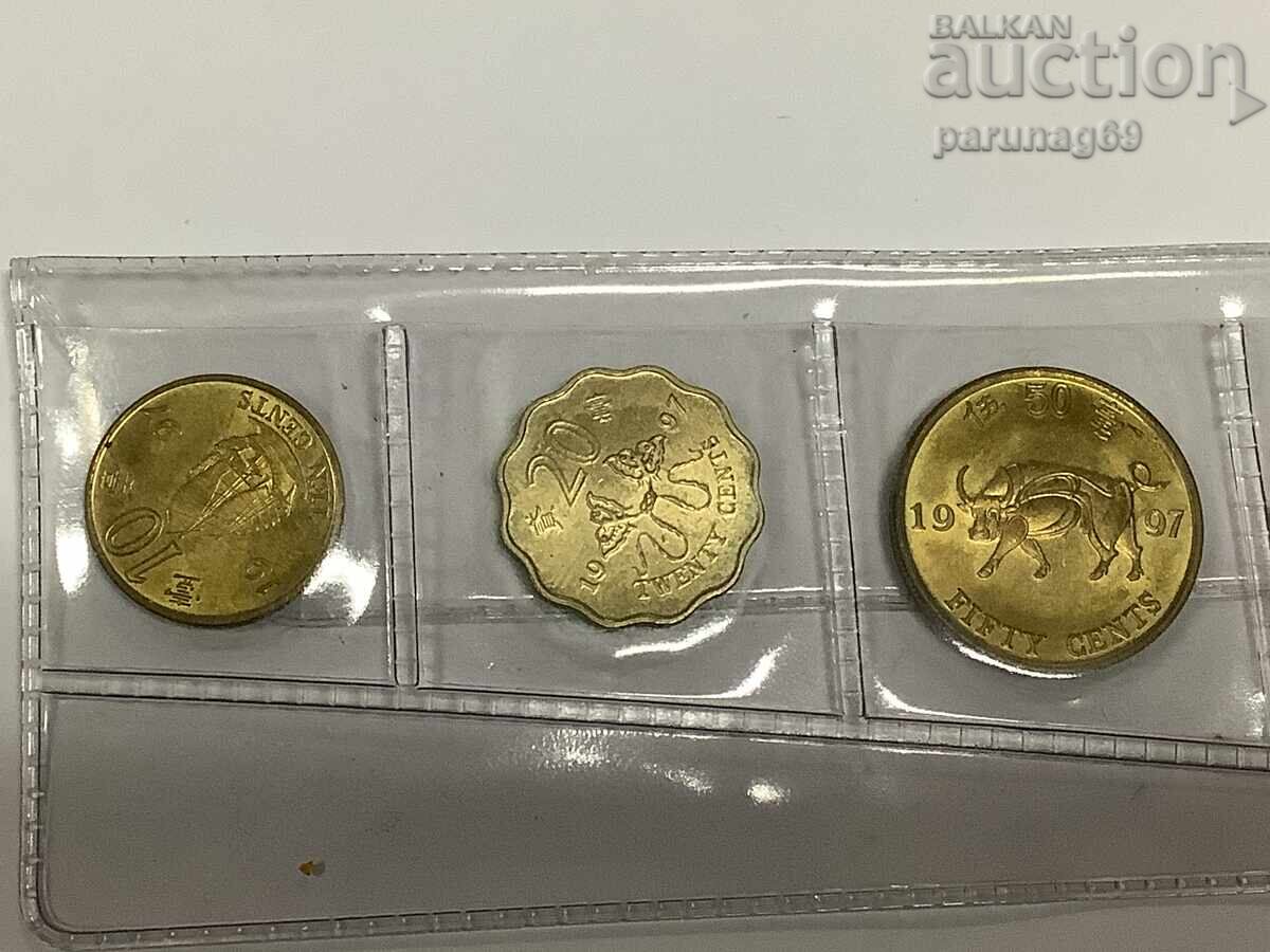 Δημοπρασία Χονγκ Κονγκ ΛΟΤ 6 νομίσματα 1997 Δημοπρασία Χονγκ Κονγκ ΛΟΤ 6 νομίσματα 1997