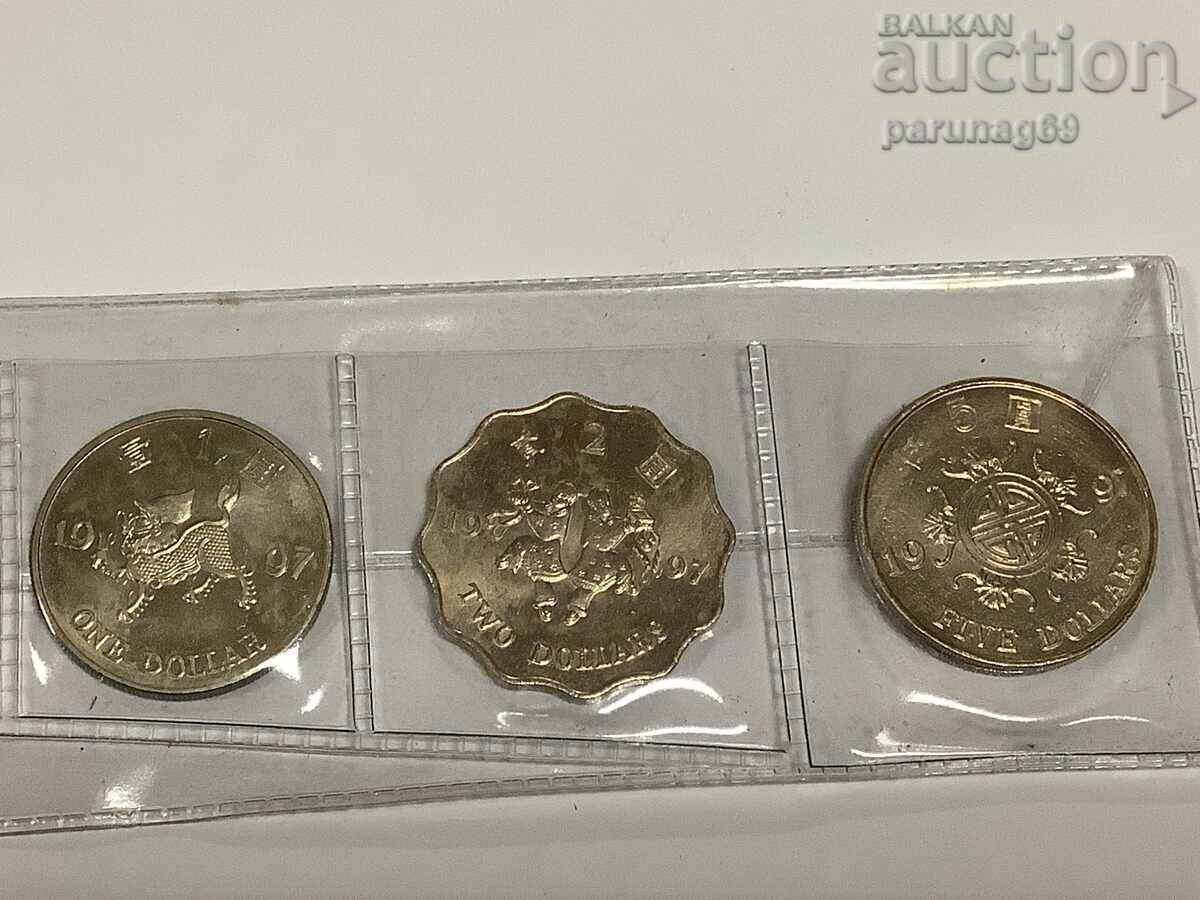 Παράδοση Χονγκ Κονγκ ΛΟΤ 6 νομίσματα 1997 Παράδοση Χονγκ Κονγκ ΛΟΤ 6 νομίσματα 1997