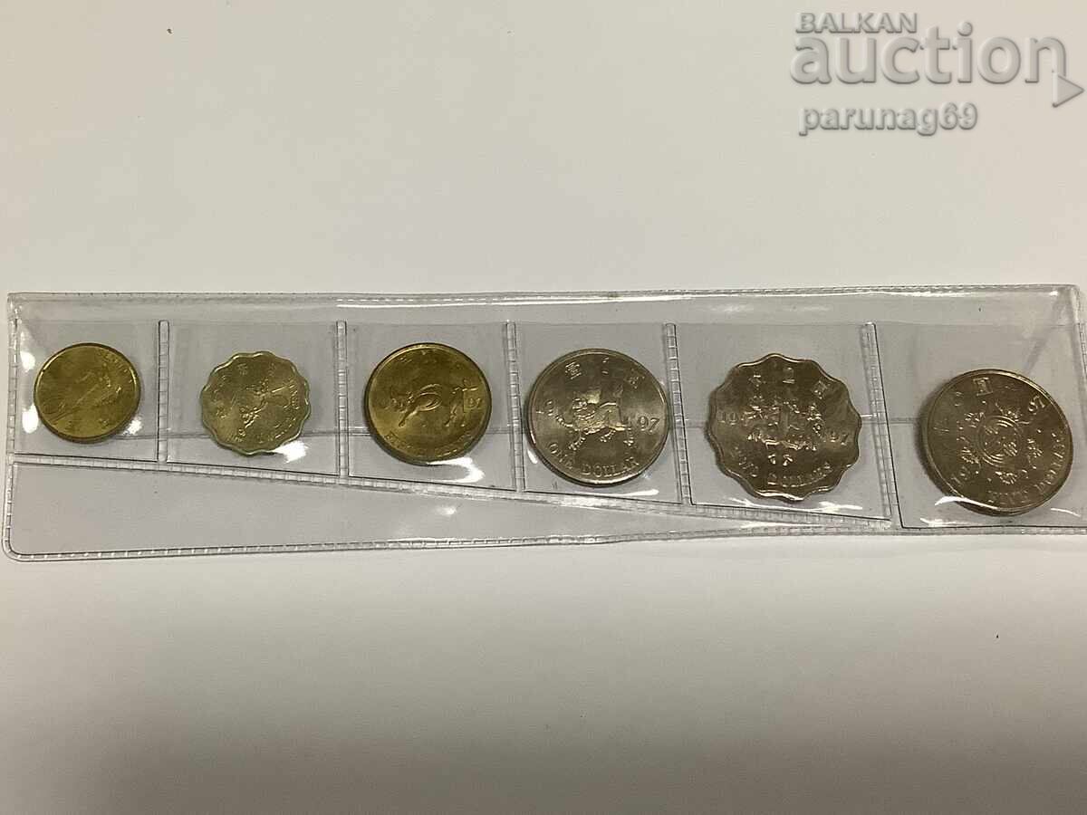 Χονγκ Κονγκ ΛΟΤ 6 νομίσματα 1997 Χονγκ Κονγκ ΛΟΤ 6 νομίσματα 1997