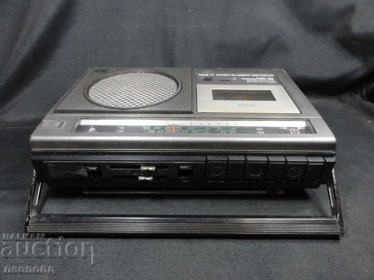 BZTS ΣΤΑΡ ΡΕΤΡΟ ΤΡΑΝΖΙΣΤΟΡ ΡΑΔΙΟ ΚΑΣΕΤΟΦΩΝΟ SONY CF-370Y - 6 BZTS ΣΤΑΡ ΡΕΤΡΟ ΤΡΑΝΖΙΣΤΟΡ ΡΑΔΙΟ ΚΑΣΕΤΟΦΩΝΟ SONY CF-370Y - 6