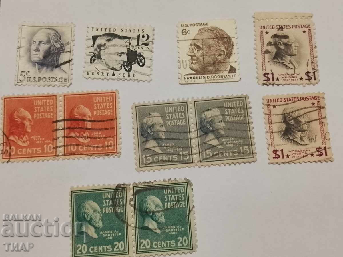 timbre poștale SUA-0,01 cenți