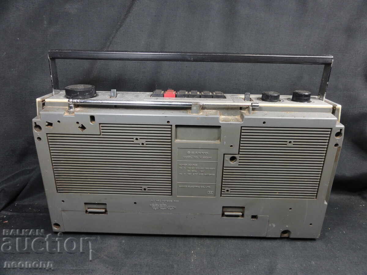 Παράδοση BZTS ΣΤΑΡ ΡΕΤΡΟ ΤΡΑΝΖΙΣΤΟΡ ΡΑΔΙΟ ΚΑΣΕΤΟΦΩΝΟ SANYO M 9802AK Παράδοση BZTS ΣΤΑΡ ΡΕΤΡΟ ΤΡΑΝΖΙΣΤΟΡ ΡΑΔΙΟ ΚΑΣΕΤΟΦΩΝΟ SANYO M 9802AK