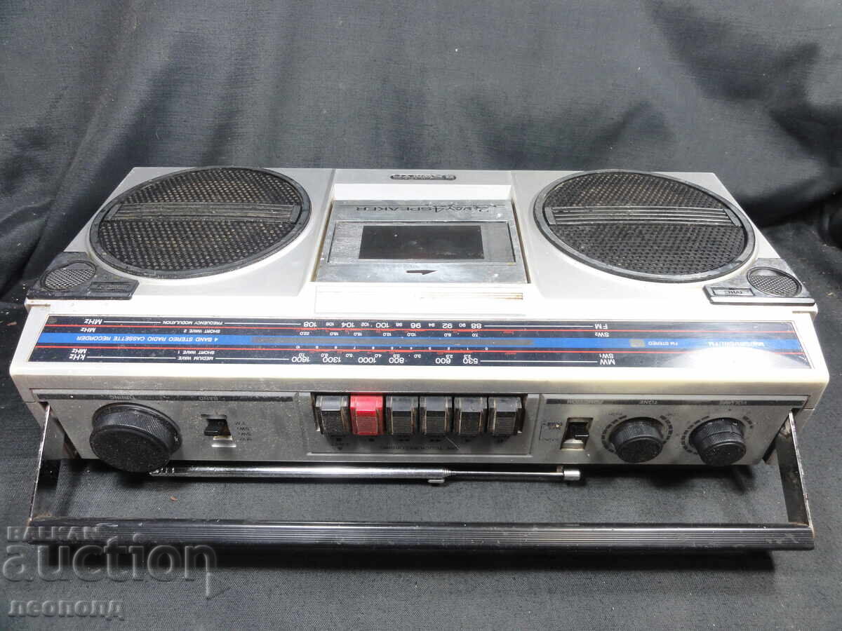 BZTS ΣΤΑΡ ΡΕΤΡΟ ΤΡΑΝΖΙΣΤΟΡ ΡΑΔΙΟ ΚΑΣΕΤΟΦΩΝΟ SANYO M 9802AK - 5 BZTS ΣΤΑΡ ΡΕΤΡΟ ΤΡΑΝΖΙΣΤΟΡ ΡΑΔΙΟ ΚΑΣΕΤΟΦΩΝΟ SANYO M 9802AK - 5