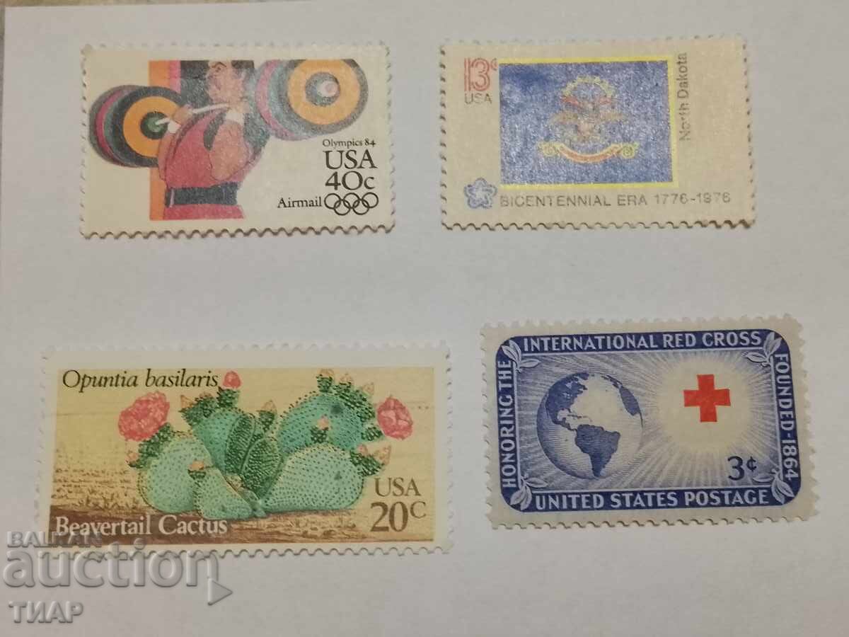 Postage stamps USA-0.01 cents