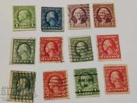 timbre poștale SUA-0,01 cenți