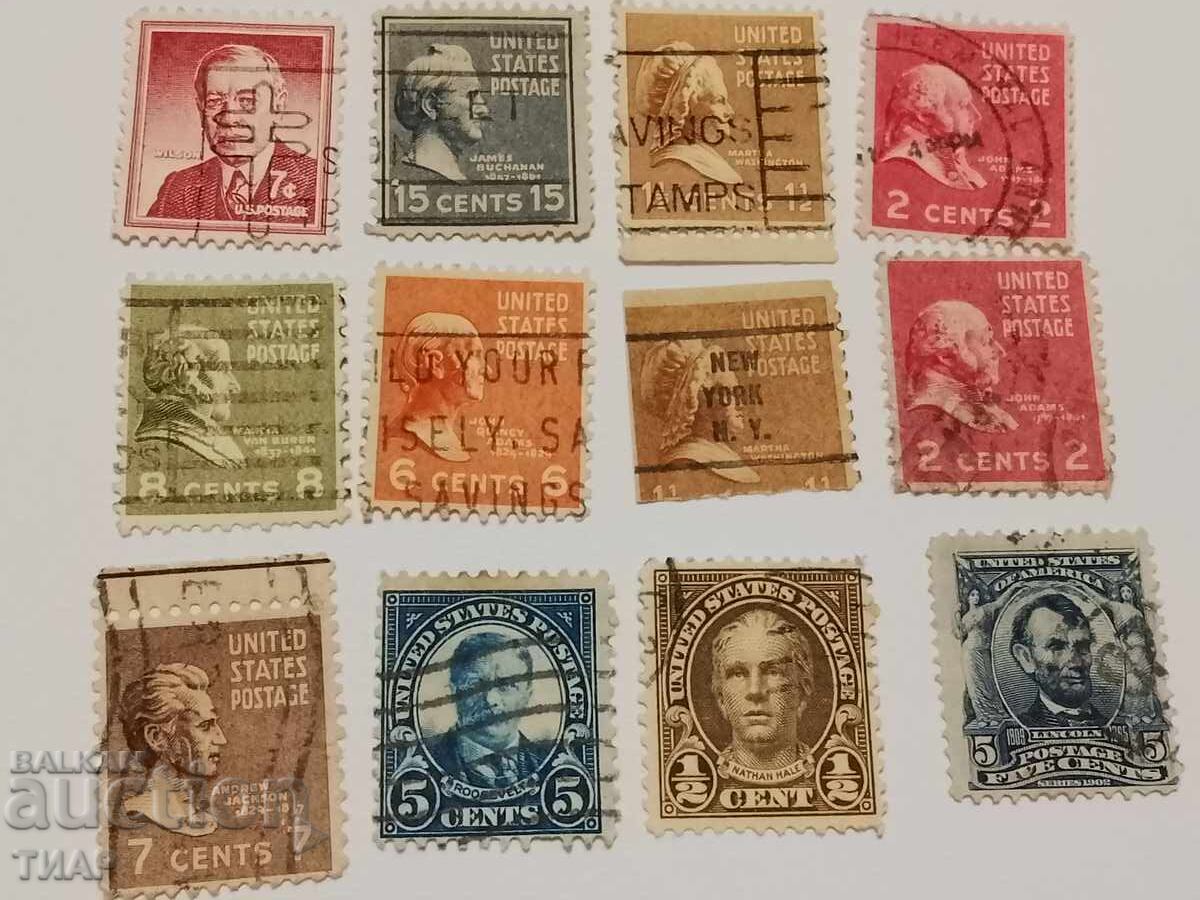 Пощенски марки САЩ-0.01ст Пощенски марки САЩ-0.01ст