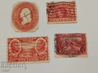 timbre poștale SUA-0,01 cenți