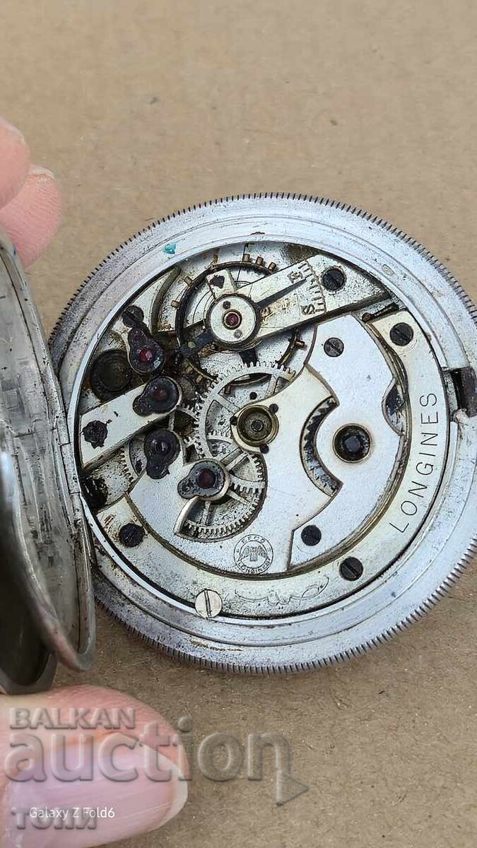 LONGINES SWISS MADE ΤΟΥΡΚΙΚΟ ΡΟΛΟΪ ΑΣΗΜΕΝΙΟ ΣΠΑΝΙΟ ΔΕΝ ΛΕΙΤΟΥΡΓΕΙ - 6
