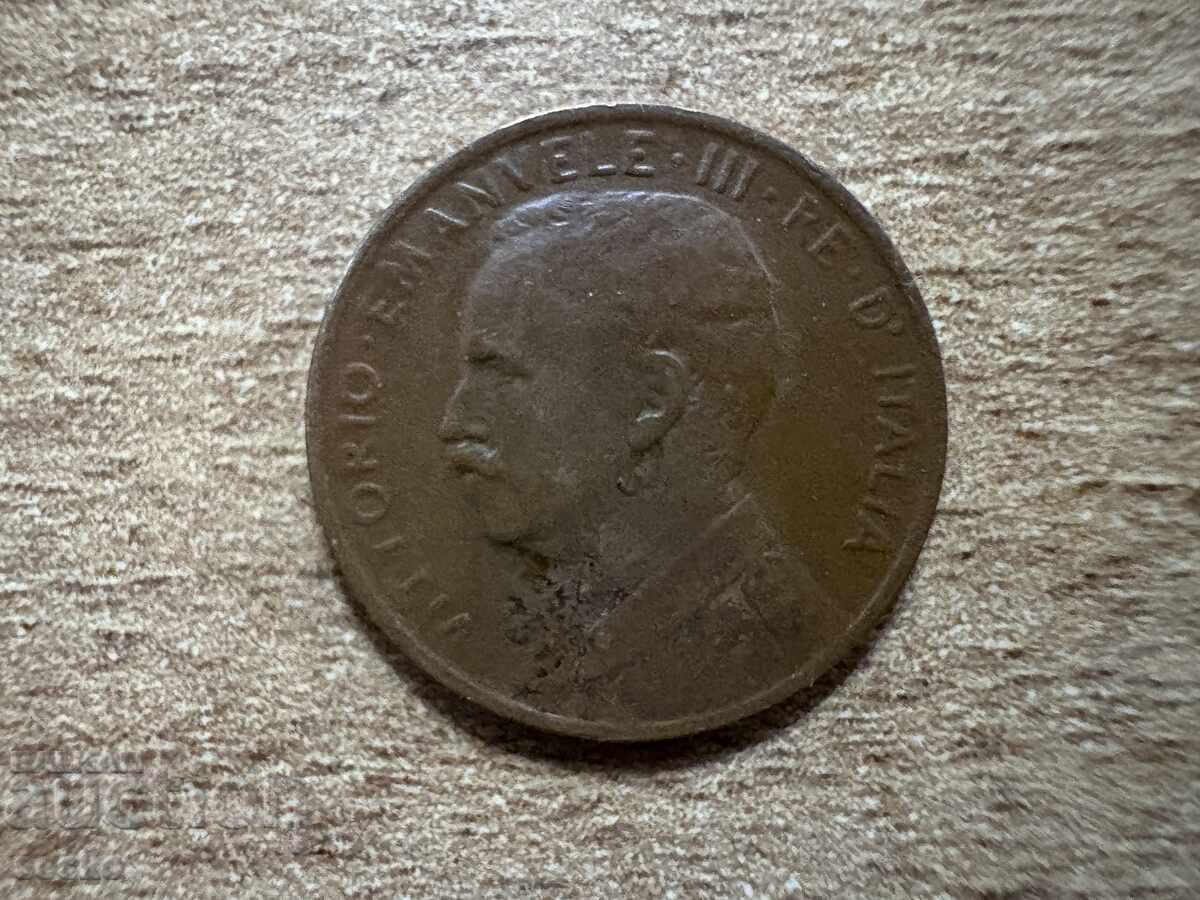 Ιταλία - 1 σεντέσιμο (1914) με τιμή € 4.75 | 9.29 BGN