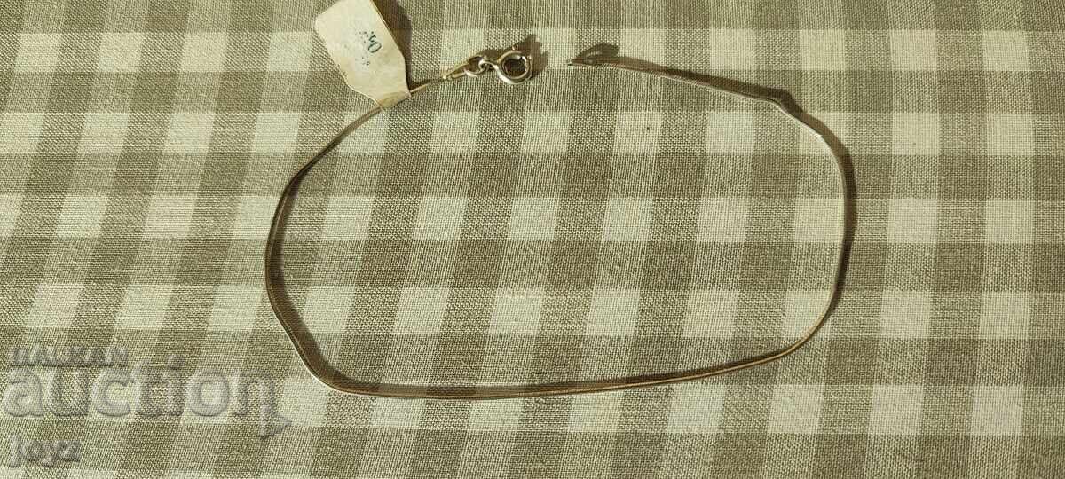 NOUĂ BRĂȚARĂ DE PICIOR DIN ARGINT ITALIAN / PROBĂ 925 NOUĂ BRĂȚARĂ DE PICIOR DIN ARGINT ITALIAN / PROBĂ 925