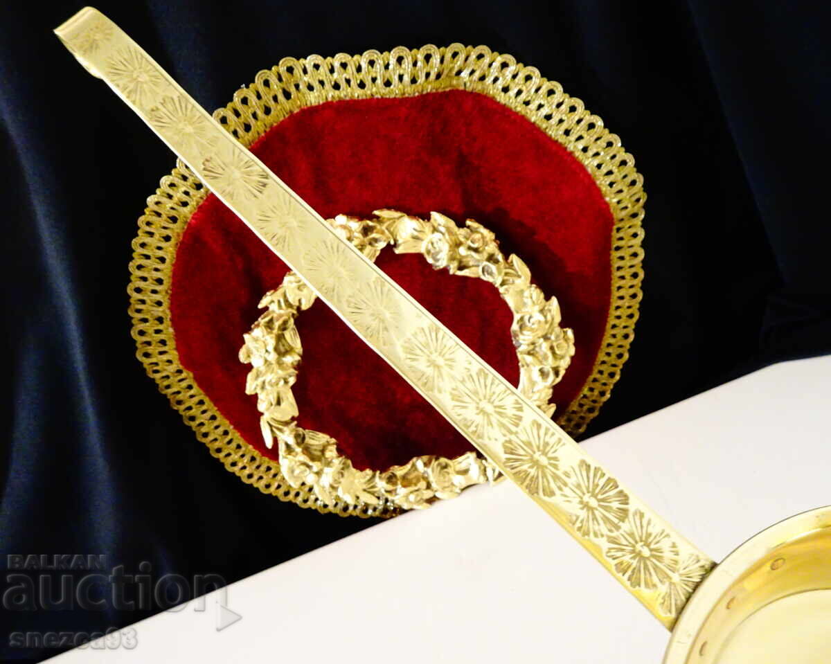 Bronze ladle 500 ml, gold plating with price € 35.00 | 68.45 BGN