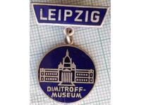 19369 Значка - Музей на Димитров в Лайпциг - емайл