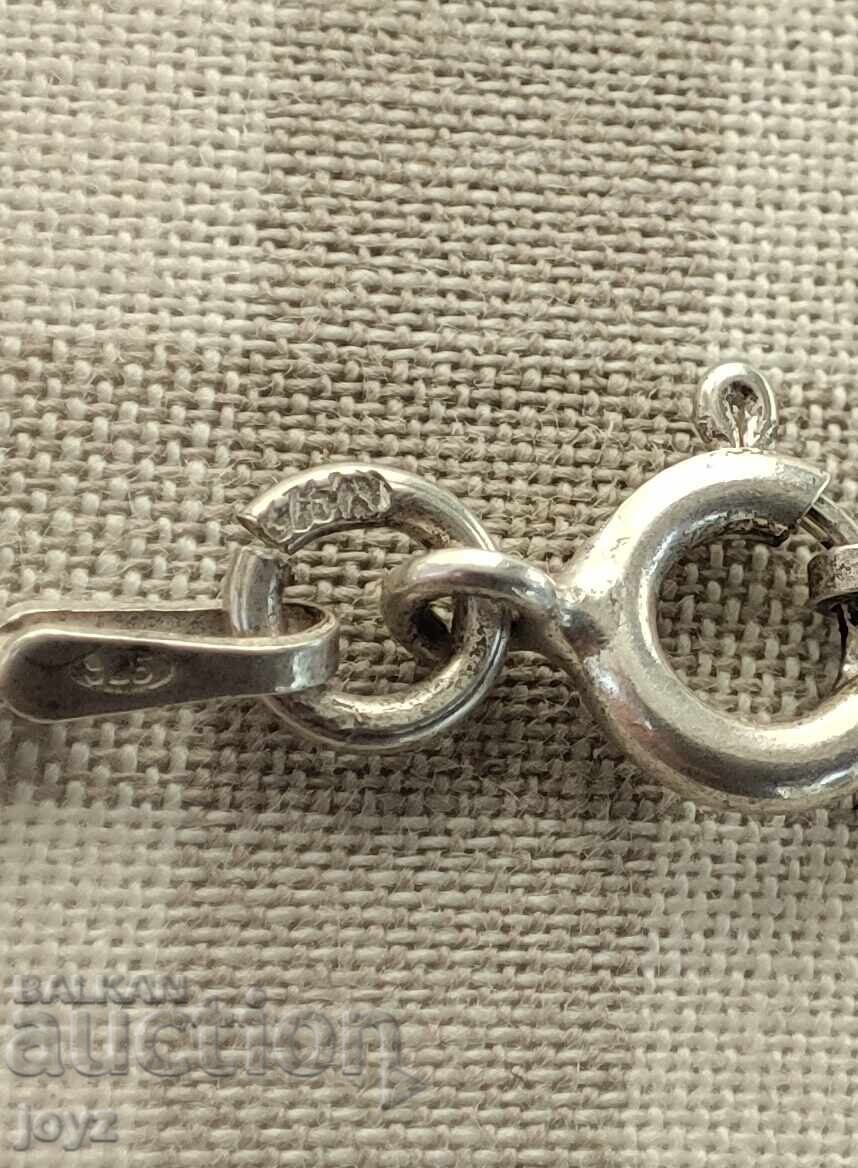 NOUĂ BRĂȚARĂ DE PICIOR DIN ARGINT ITALIAN / PROBĂ 925 cu preț € 7.00 | 13.69 BGN NOUĂ BRĂȚARĂ DE PICIOR DIN ARGINT ITALIAN / PROBĂ 925 cu preț € 7.00 | 13.69 BGN