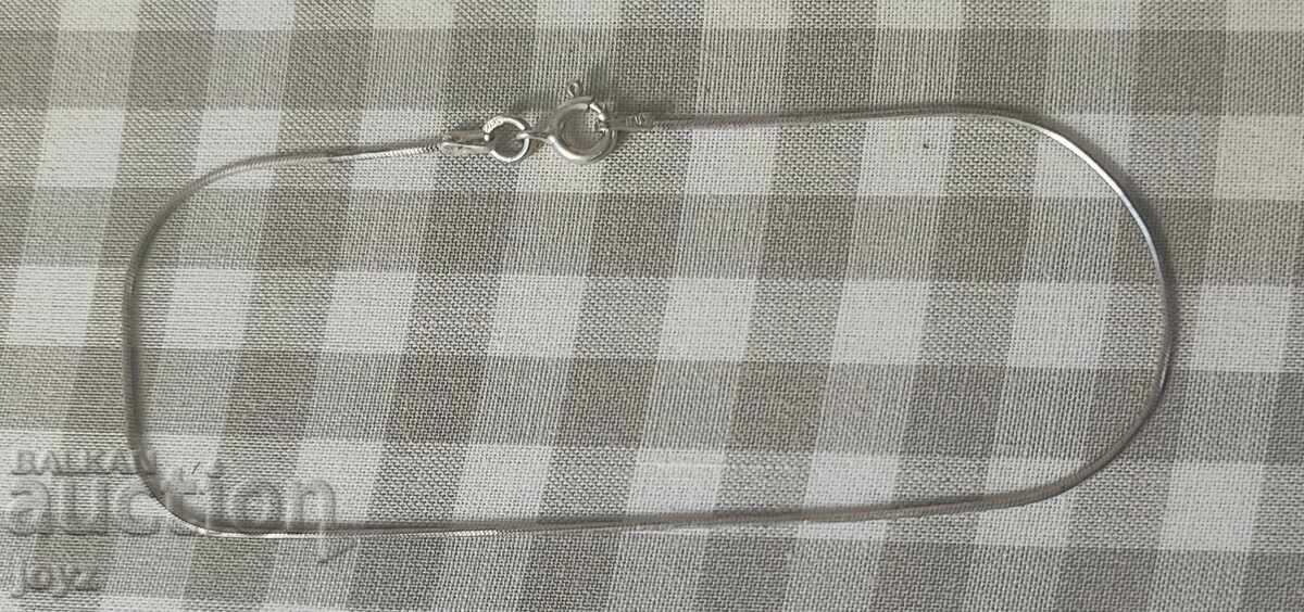 Livrarea NOUĂ BRĂȚARĂ DE PICIOR DIN ARGINT ITALIAN / PROBĂ 925 Livrarea NOUĂ BRĂȚARĂ DE PICIOR DIN ARGINT ITALIAN / PROBĂ 925