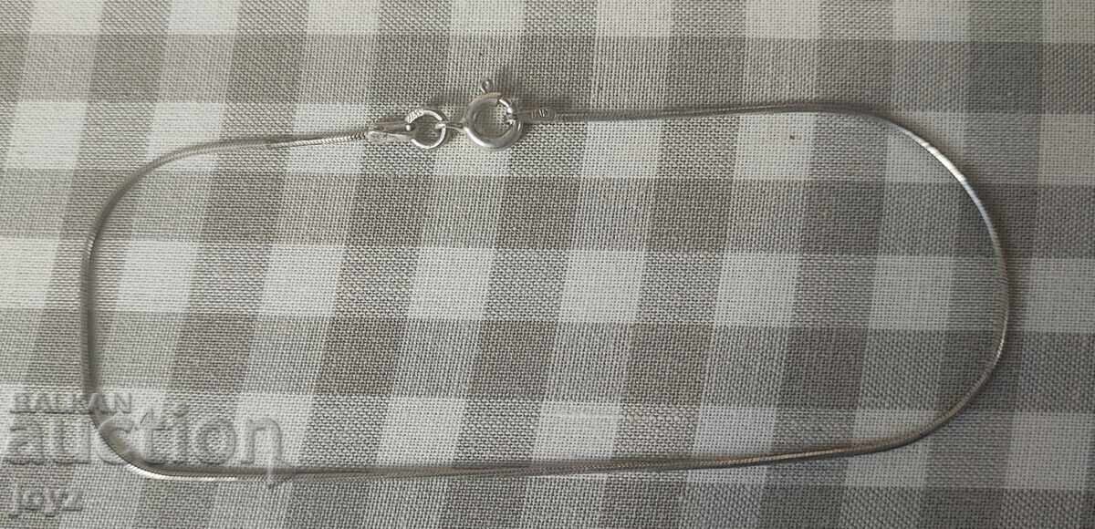 NOUĂ BRĂȚARĂ DE PICIOR DIN ARGINT ITALIAN / PROBĂ 925 - 5 NOUĂ BRĂȚARĂ DE PICIOR DIN ARGINT ITALIAN / PROBĂ 925 - 5